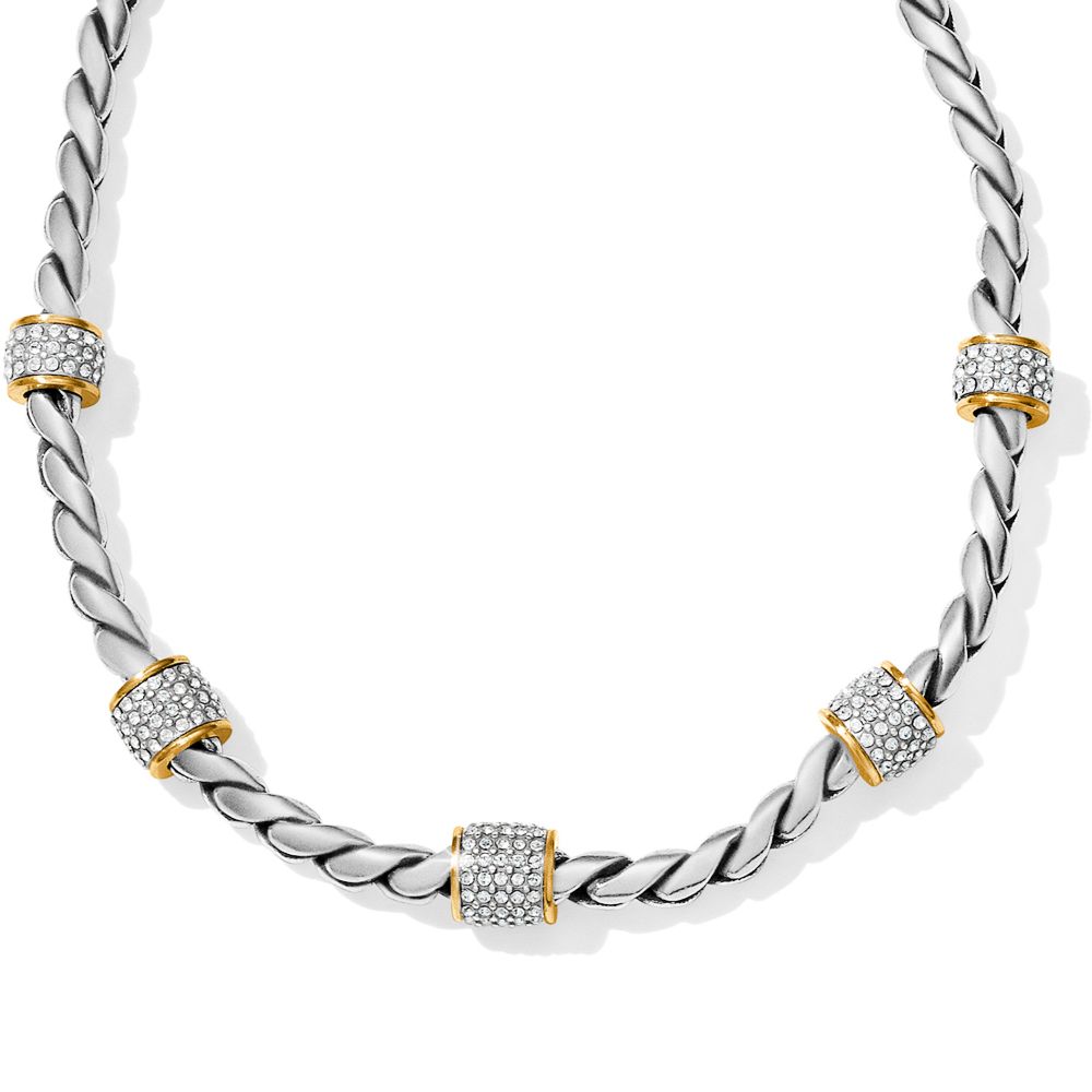 Brighton Meridian Two-Tone Necklace for Women - Elegant Gold & Silver Layered Chain Jewelry - Perfect for Everyday Wear, Date Nights & Special Occasions