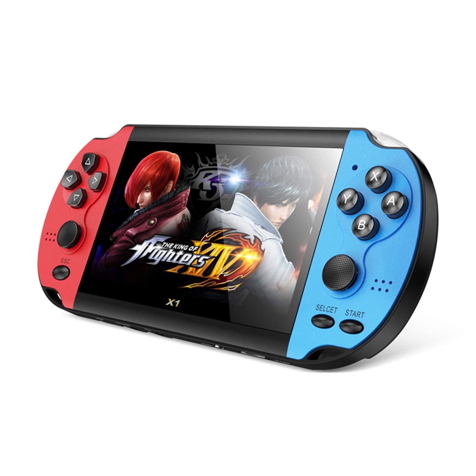 4.3-inch Handheld Retro Game Console with 10,000 Built-in Games - Portable Dual-Shake Classic Video Game Player with 8GB Storage - Perfect Gift for Kids & Adults - Ideal for Travel, Commuting & Family Game Nights