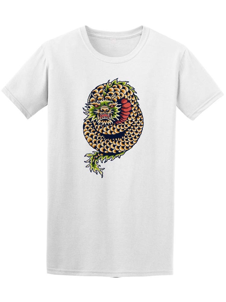 Mythical Dragon T-Shirt for Men - Fantasy & Casual Wear