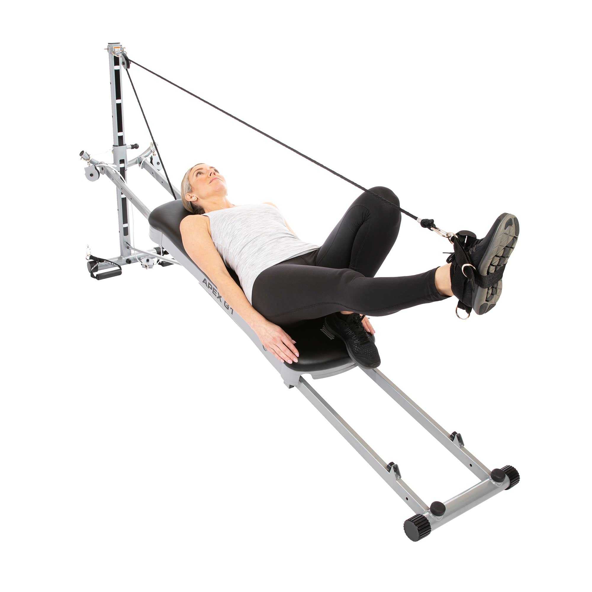 Total Gym APEX Versatile Home Gym Equipment for Full Body Strength Training - Perfect for Indoor Workouts, Weight Loss & Muscle Toning at Home
