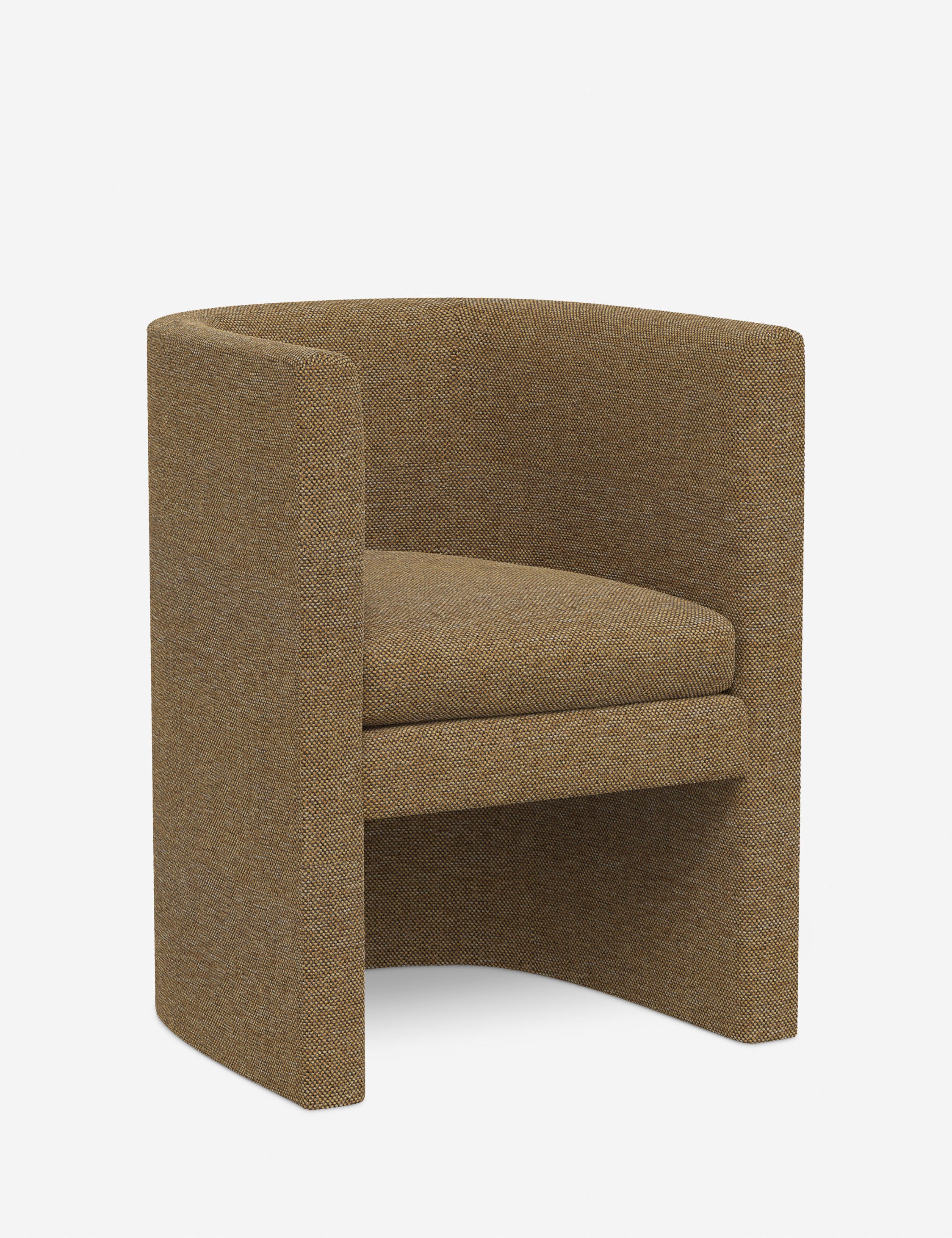 Enfield Dining Chair - Modern Wooden Dining Room Chair with Upholstered Seat - Perfect for Kitchen, Dining Room, and Home Office Use