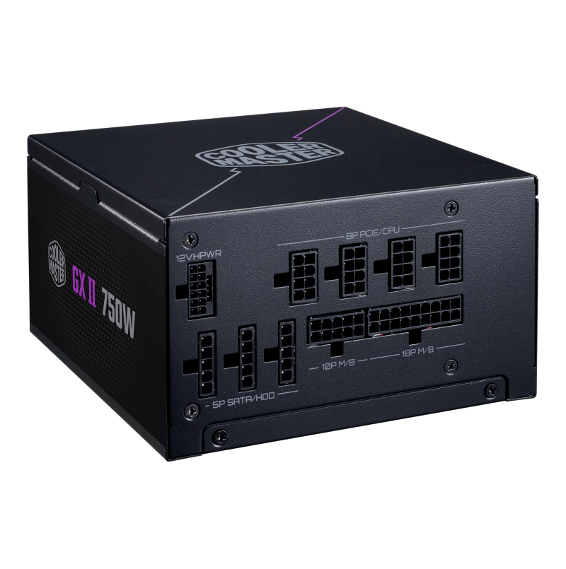 Cooler Master MPX 7503 AFAG 2BUK CM GX II GOLD 750W Full Modular ATX3 Power Supply (80 Plus Gold Certified, 10 Year Warranty) - Perfect for Gaming PCs, Workstations & High-Performance Builds