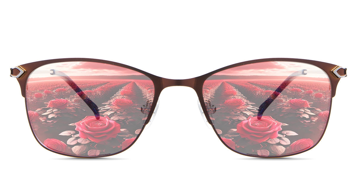 Kira Women's Prescription Tinted Glasses - Stylish & UV Protection for Driving, Reading & Outdoor Activities