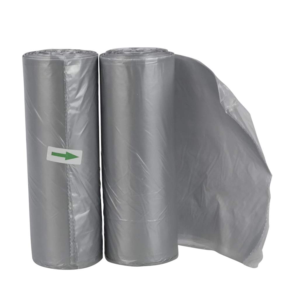 Small Trash Bags 1.5 Gallon - 150 Count Mini Garbage Bags for Bathroom, Office, Bedroom & Kitchen Waste Disposal