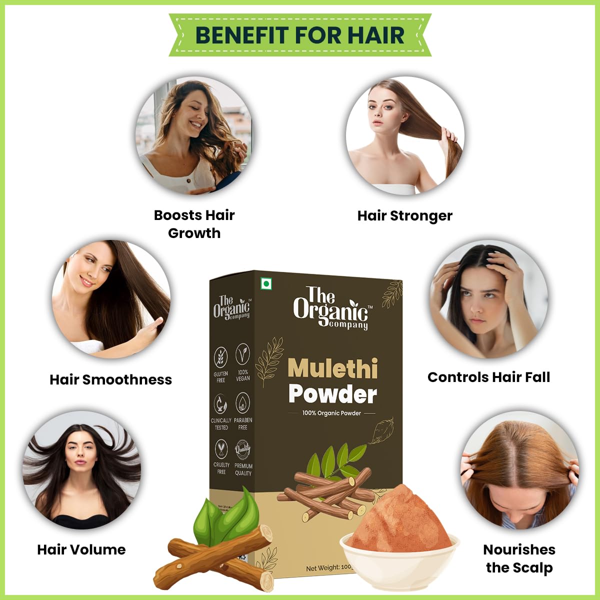 Organic Licorice Root Powder (Yashtimadhu) - 100% Pure Glycyrrhiza Glabra for Skin, Hair & Body Care | Natural Face Mask Ingredient, Herbal Remedy for Glowing Skin & Healthy Hair | DIY Beauty Recipes, Ayurvedic Treatment