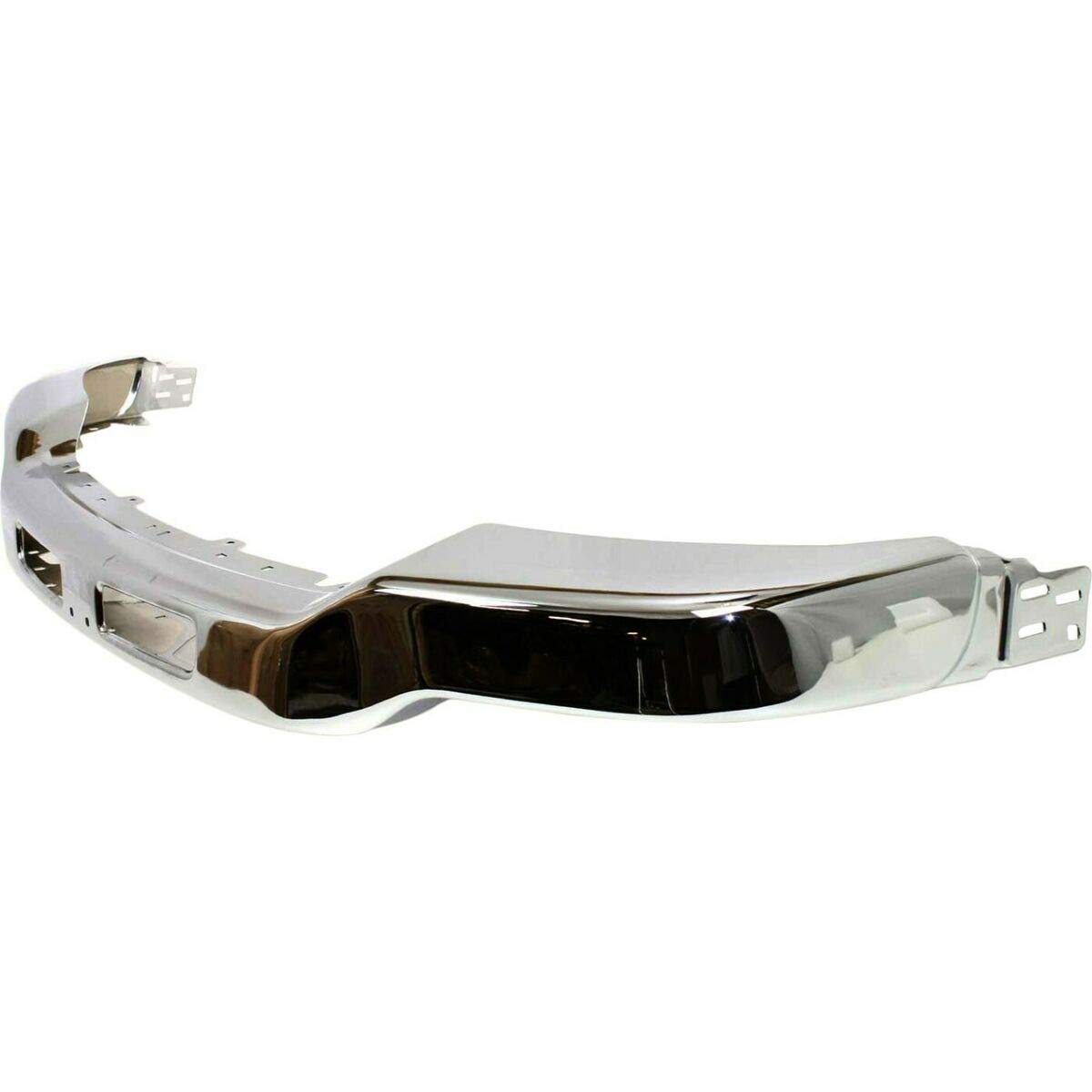 2003-2007 GMC Sierra 1500 2500HD 3500 Replacement Chrome Front Bumper Face Bar - Heavy Duty Truck Bumper for Off-Road & Towing | Mechanics Choice