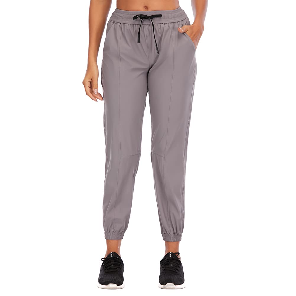 JANSION Women's High Waist Yoga Sweatpants - Soft Joggers with Pockets for Running, Workout & Lounge - Comfortable Athletic Pants for Gym, Travel & Everyday Wear