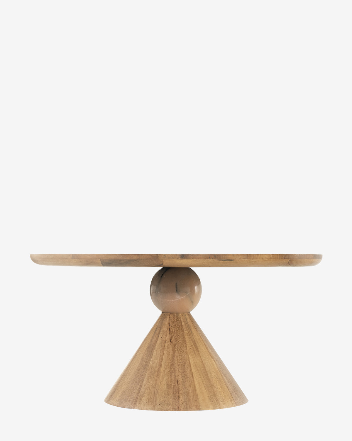 Pedretti Modern Dining Table - Solid Wood Kitchen Table for 6 - Farmhouse Style Dining Room Furniture for Home & Restaurant Use