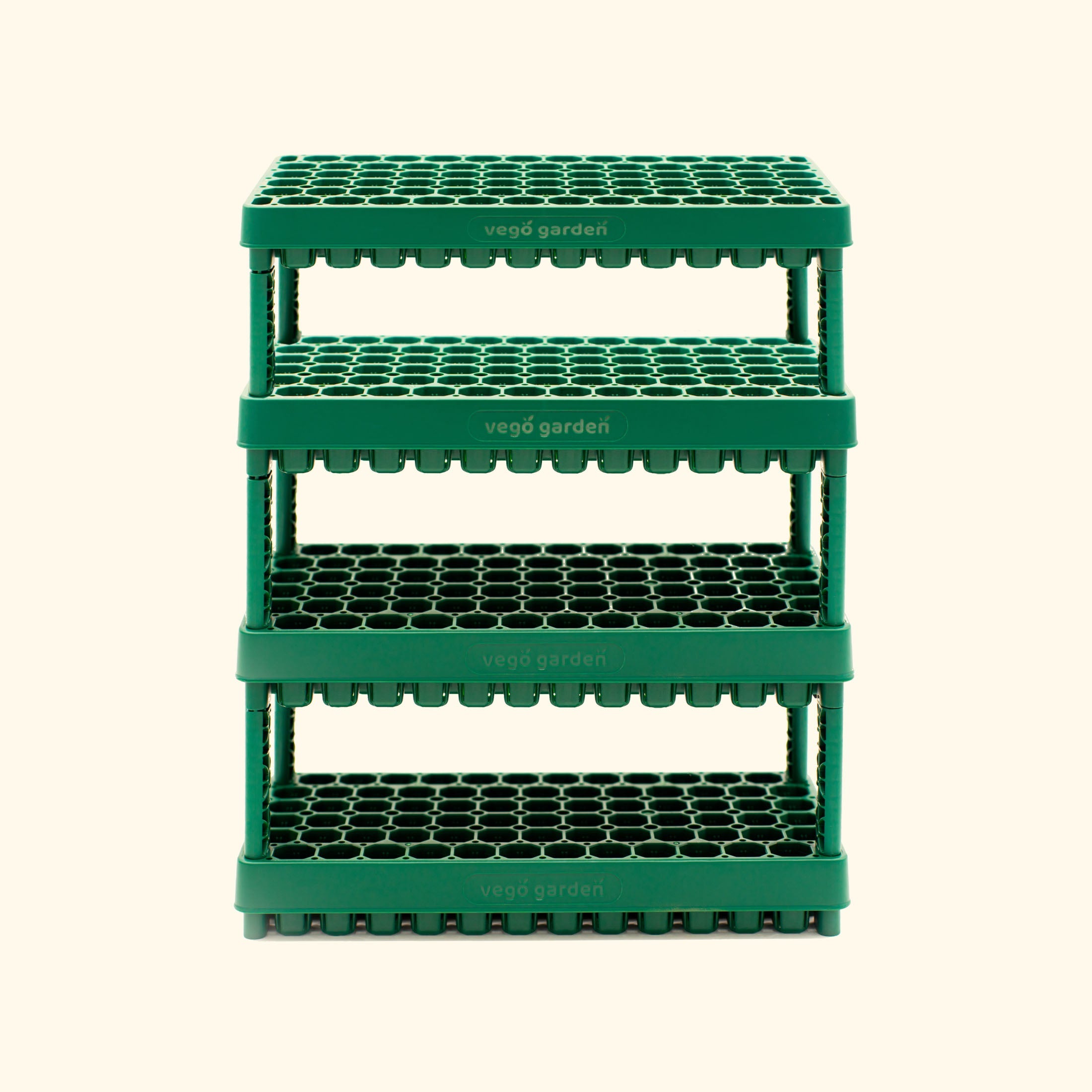 10 x 20 Stackable Seedling Trays - Heavy Duty Plastic Plant Starter Trays for Indoor Gardening, Greenhouse & Hydroponics - Perfect for Seed Starting, Microgreens & Plant Propagation