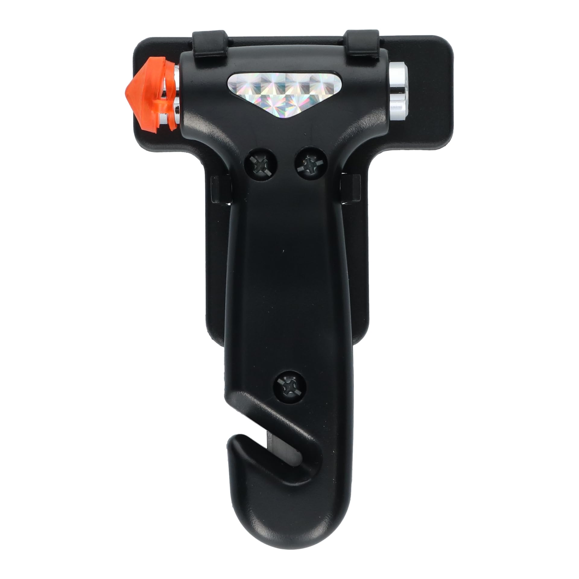 Emergency Escape Hammer with Seatbelt Cutter & Window Breaker - Black Safety Tool for Car, Home & Office - Perfect for Roadside Emergencies & Vehicle Safety