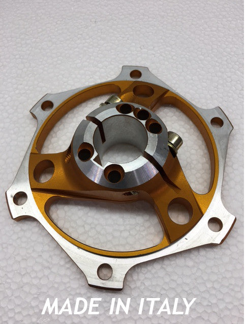 25mm Brake Rotor Carrier for M1 Line - Black or Gold - Perfect for Motorcycle Brake System Upgrades & Performance Enhancement