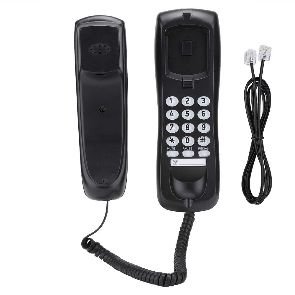 03 Corded Landline Telephone with Anti-Thunder Protection - Home & Office Desk Phone for Clear Calls - Perfect for Elderly, Home Security & Emergency Use