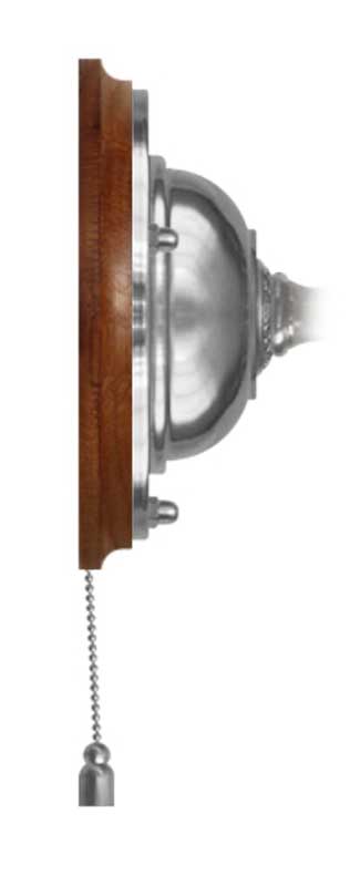 Nickel Toggle Clasp with Wooden Frame - Secure Fastening for Jewelry Making, DIY Crafts & Handmade Accessories