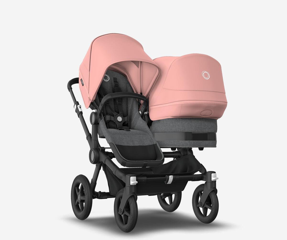 Bugaboo Donkey 5 Twin Stroller - Lightweight Double Stroller for Twins with Adjustable Seat - Perfect for City Walks, Shopping & Travel