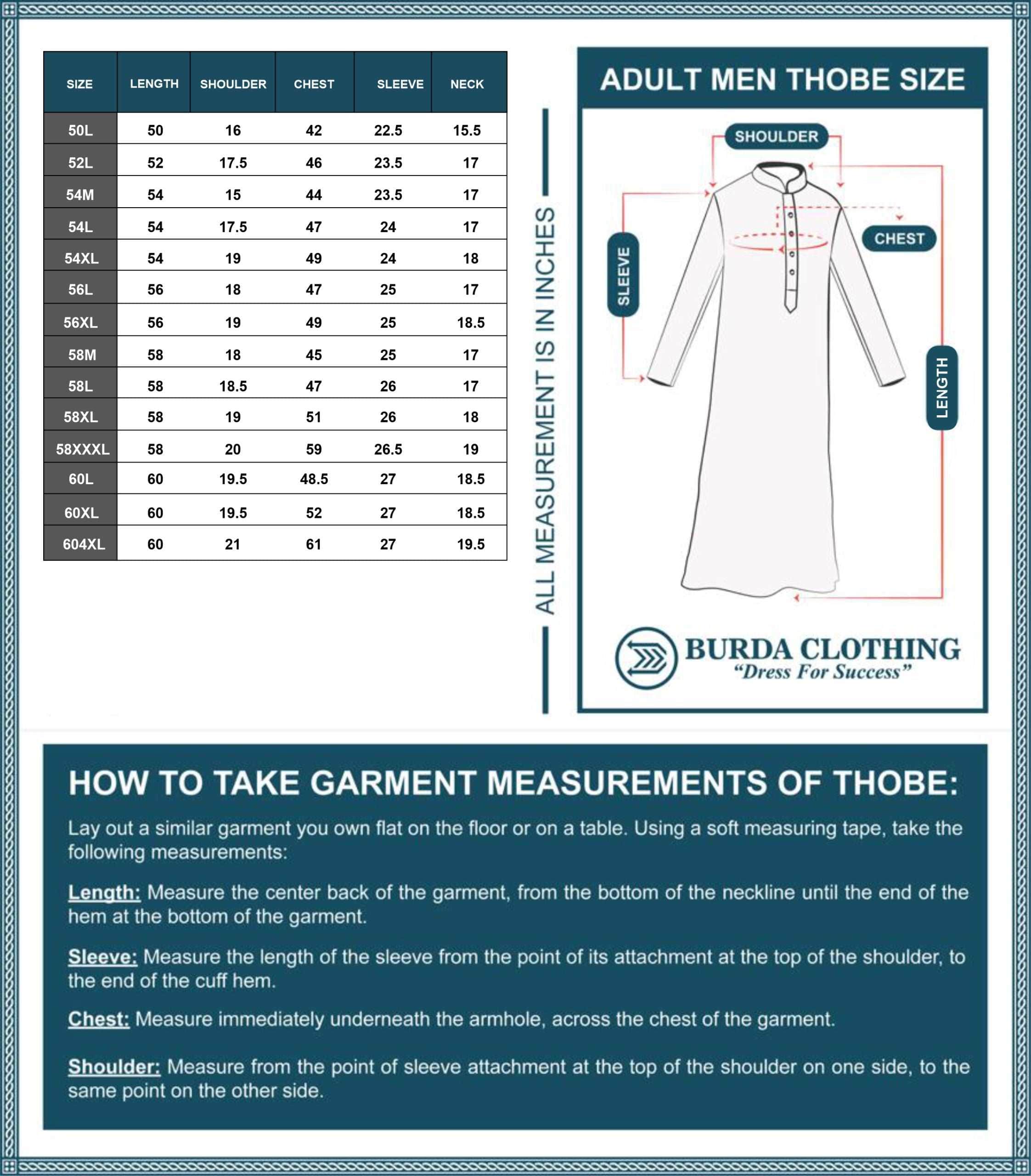 Premium Men's Thobe - Traditional Islamic Robe for Prayer & Special Occasions - Comfortable & Elegant Long Dress for Eid, Wedding & Mosque Wear