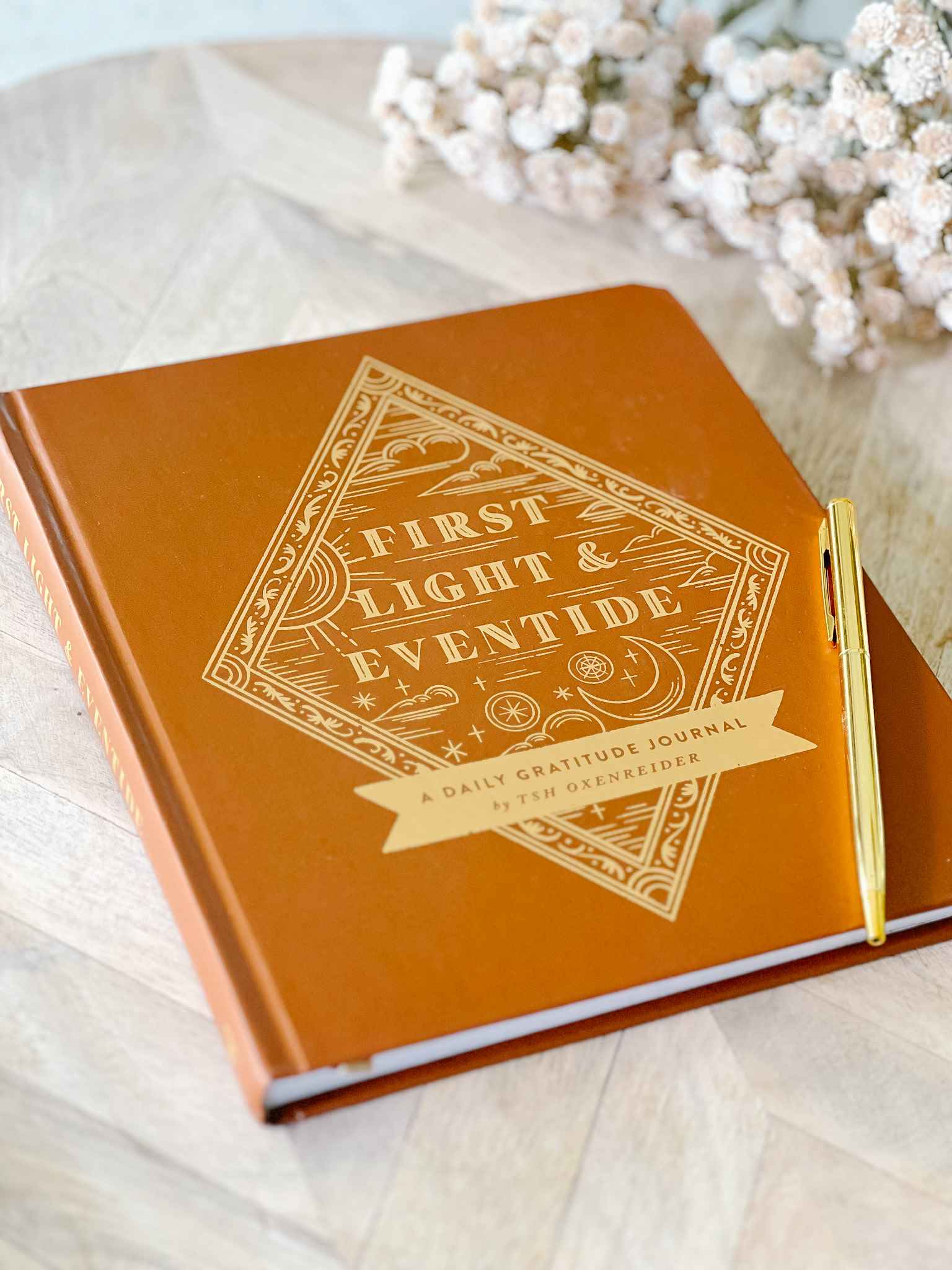 First Light & Eveningtide Gratitude Journal - Daily Mindfulness & Positivity Notebook for Self-Reflection, Personal Growth & Mental Wellness - Perfect for Morning Routine, Nighttime Reflection & Stress Relief