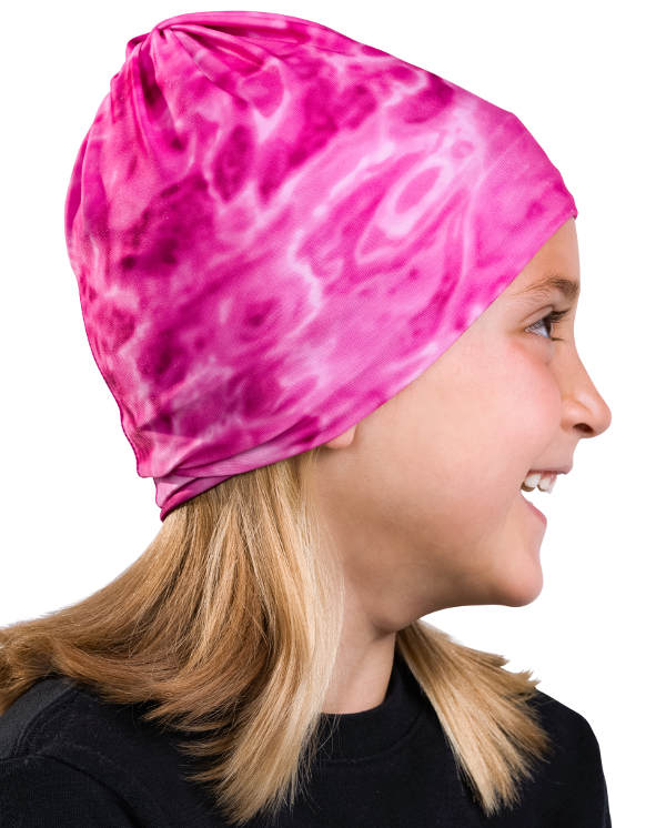 UPF 50+ Kids Reusable Sun Protection Face Mask & Neck Gaiter - Breathable UV Protection for Outdoor Activities, Hiking, Beach & School | Aqua Design