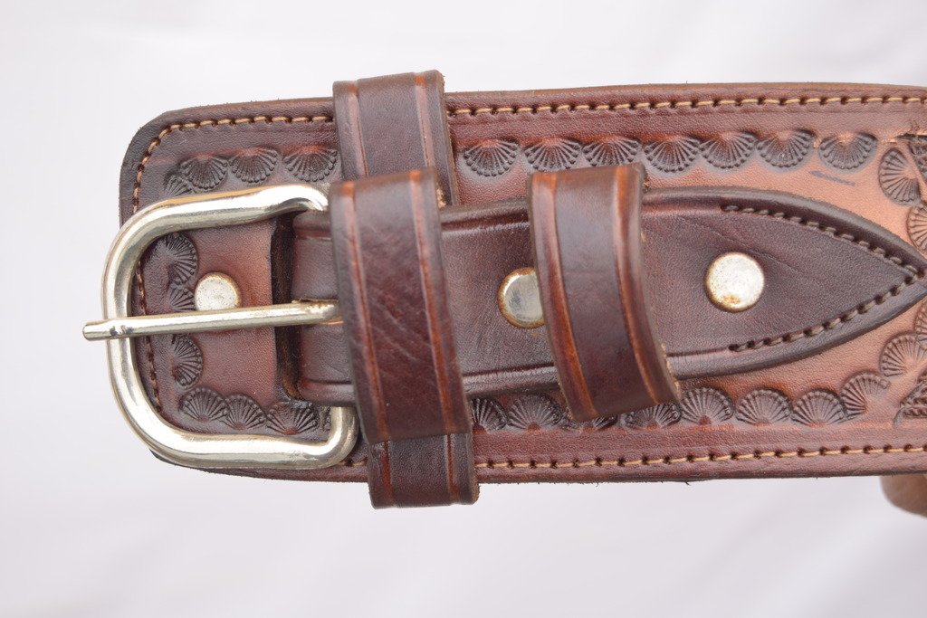 Cowboy Western Style Gun Holster & Belt Rig - .22 Cal Single Drop Holster for Standard .22 Barrel - Perfect for Cowboy Action Shooting, Reenactments & Western Style Outfits