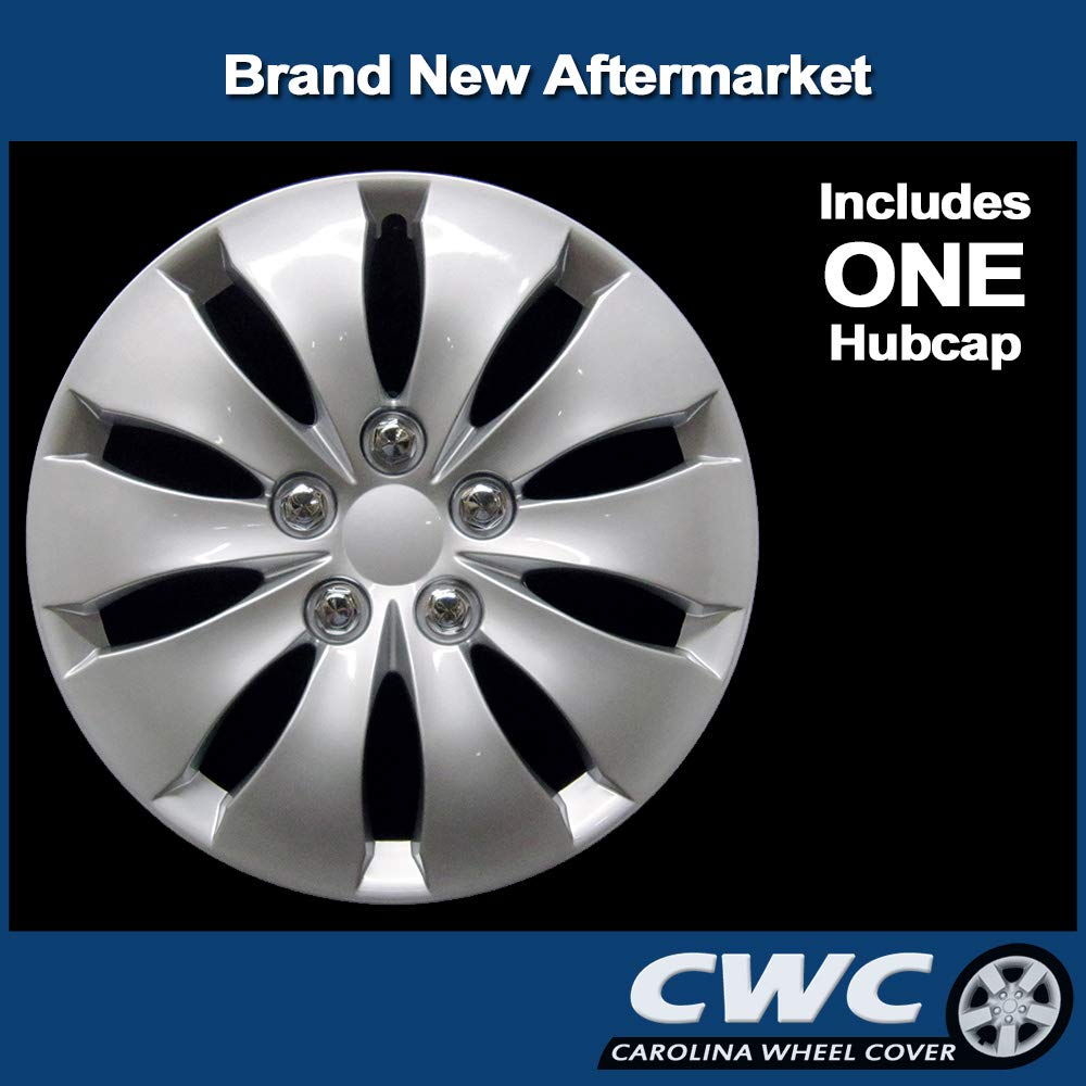 Premium Replica Hubcap for Honda Accord 2008-2012 | 16-Inch Wheel Cover (1 Piece) | Durable Replacement for Damaged or Missing Hubcaps | Perfect for Car Maintenance, Restoration, and Style Enhancement
