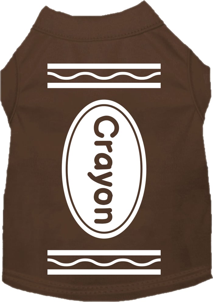 Colorful Crayon Costume Screen Print T-Shirt for Kids - Fun Dress-Up & Art Party Outfit