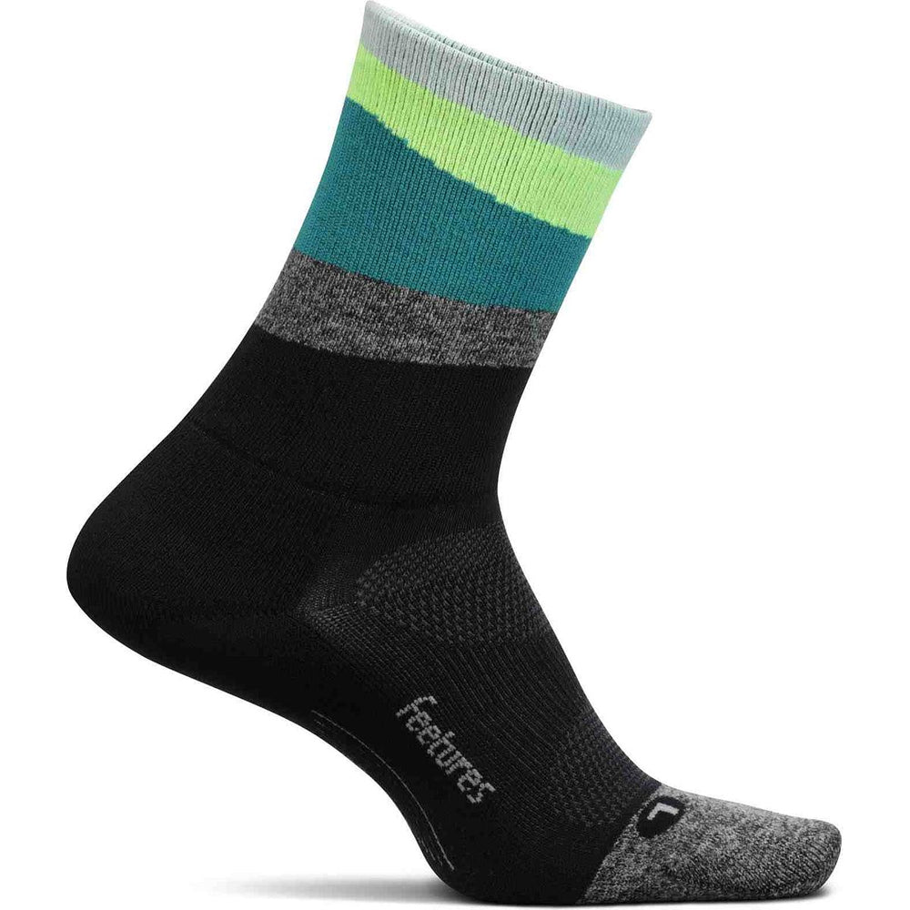 Feetures Elite Ultra Light Mini Crew Socks - Performance Running & Hiking Socks for Men & Women - Breathable, Cushioned & Arch Support - Perfect for Workouts, Marathons & Outdoor Adventures