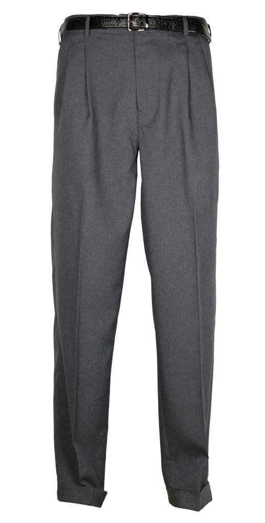 Bocaccio Men's Pleated Dress Pants - Slim Fit Formal Trousers for Business & Office Wear - Perfect for Weddings, Interviews & Professional Occasions
