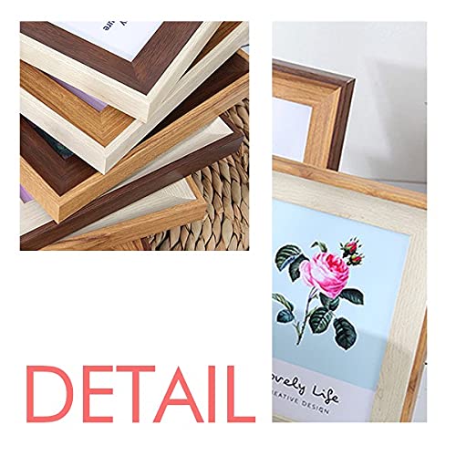 Premium Sunflower & Melon Seeds Wooden Desktop Photo Frame - Display Art, Paintings & Multiple Picture Sets - Perfect for Home Decor, Office Desk & Gift Giving