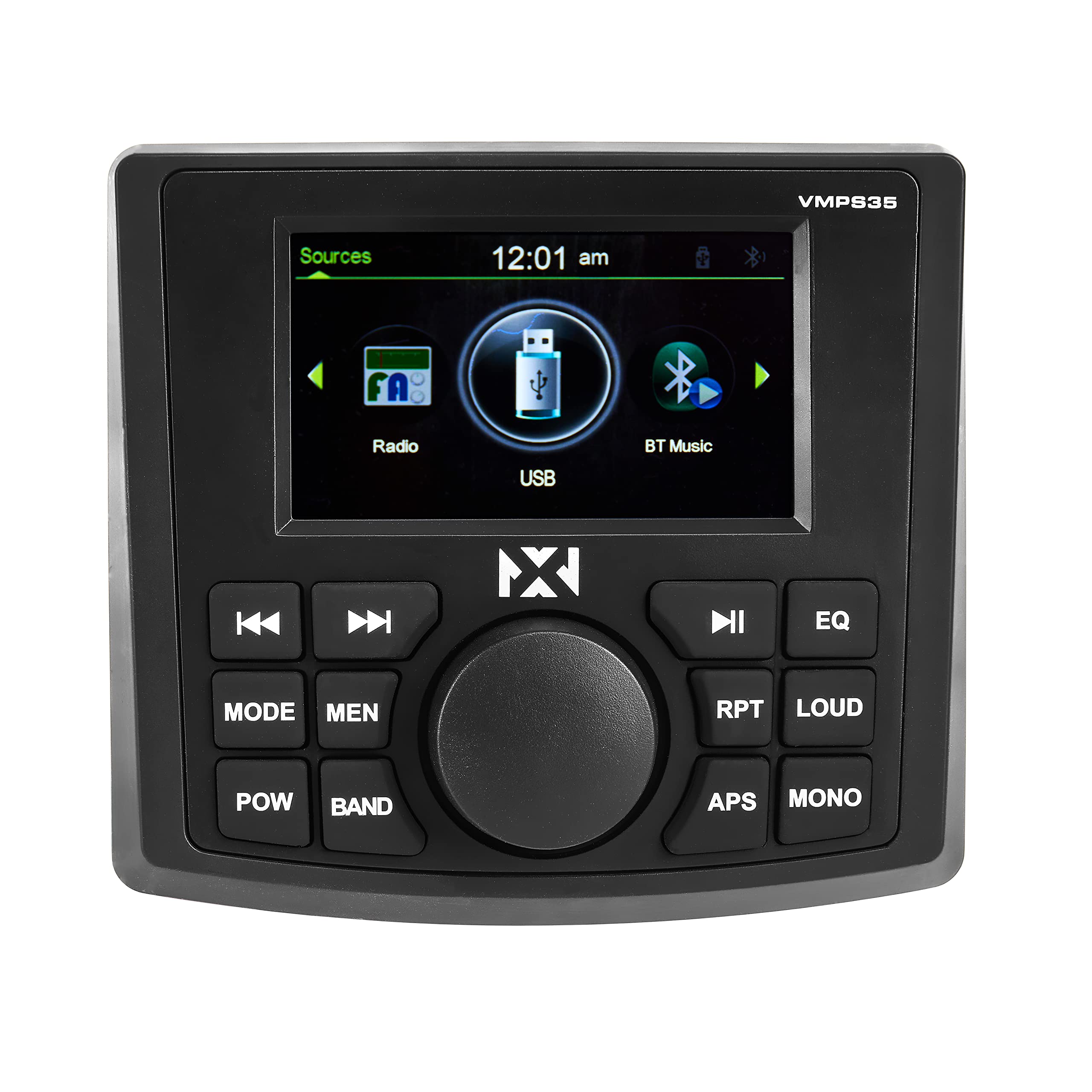 NVX VMPS35 Marine Stereo with Bluetooth, 3
