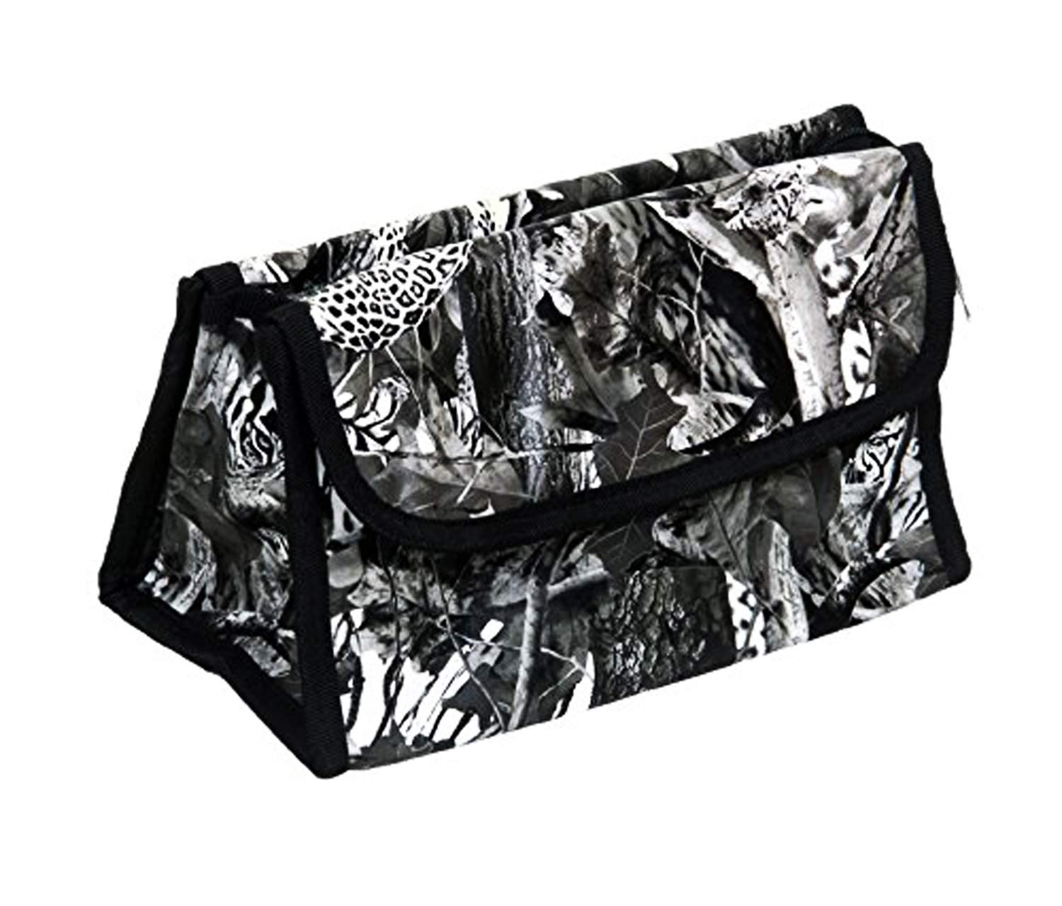 Waterproof Travel Toiletry Bag for Women & Men - Heart Home Cosmetic Organizer with Hanging Hook, Makeup Bag for Bathroom, Gym, Camping & Airplane Carry-On (Black, CTHH14733)