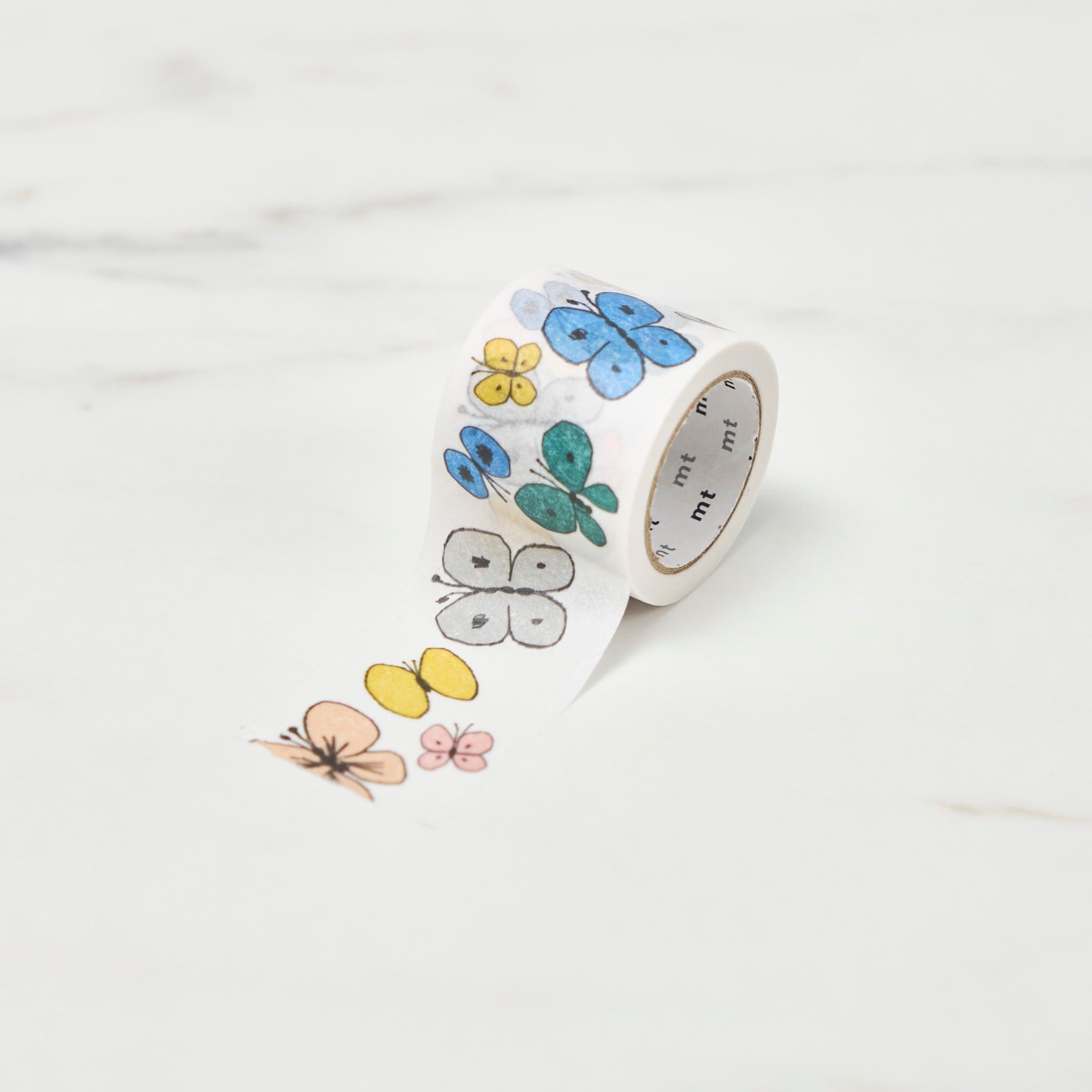 MT x Minä Perhonen Nature Doodle Series Masking Tape - Decorative Washi Tape for Scrapbooking, Journaling & DIY Crafts | Kamoi Kakoshi