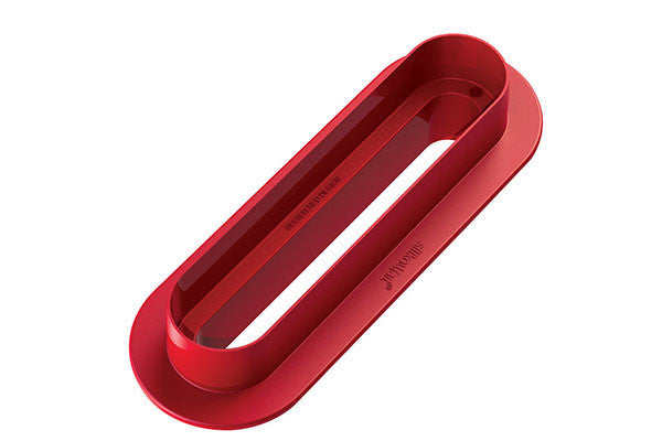 Premium L Eclair 120 Silicone Mold with Cutter - 8 Cavities for Perfect Eclairs, Cream Puffs & Pastries | Ideal for Home Baking, Professional Kitchens & Dessert Shops