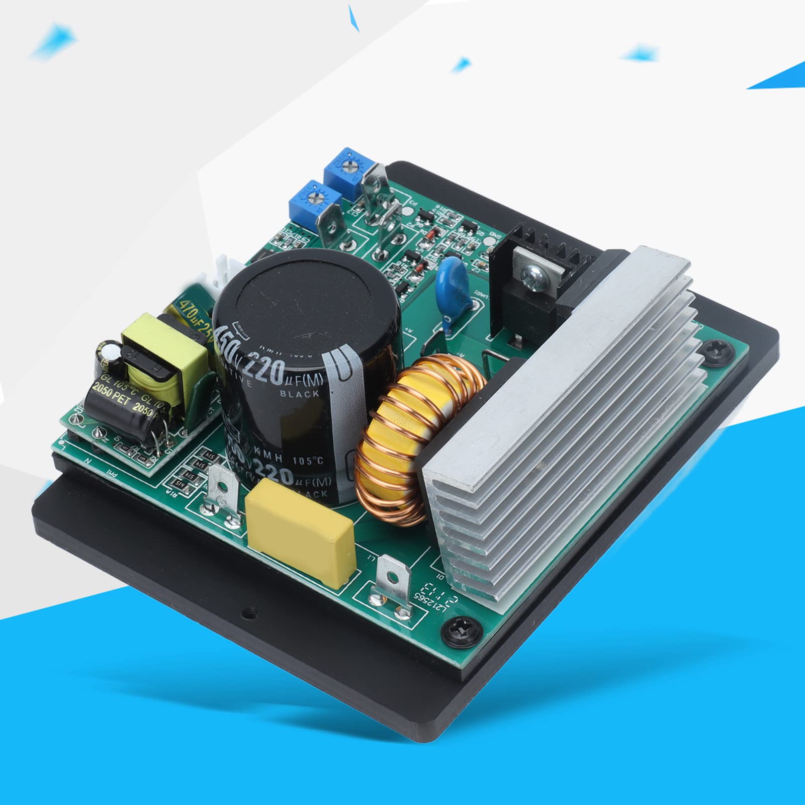 Lathe Control Board for 450-1100W Motors - AC110/240V Motor Circuit Board with Overdrive Protection & Digital Display - Perfect for CNC Machines, Woodworking Lathes, and Industrial Equipment