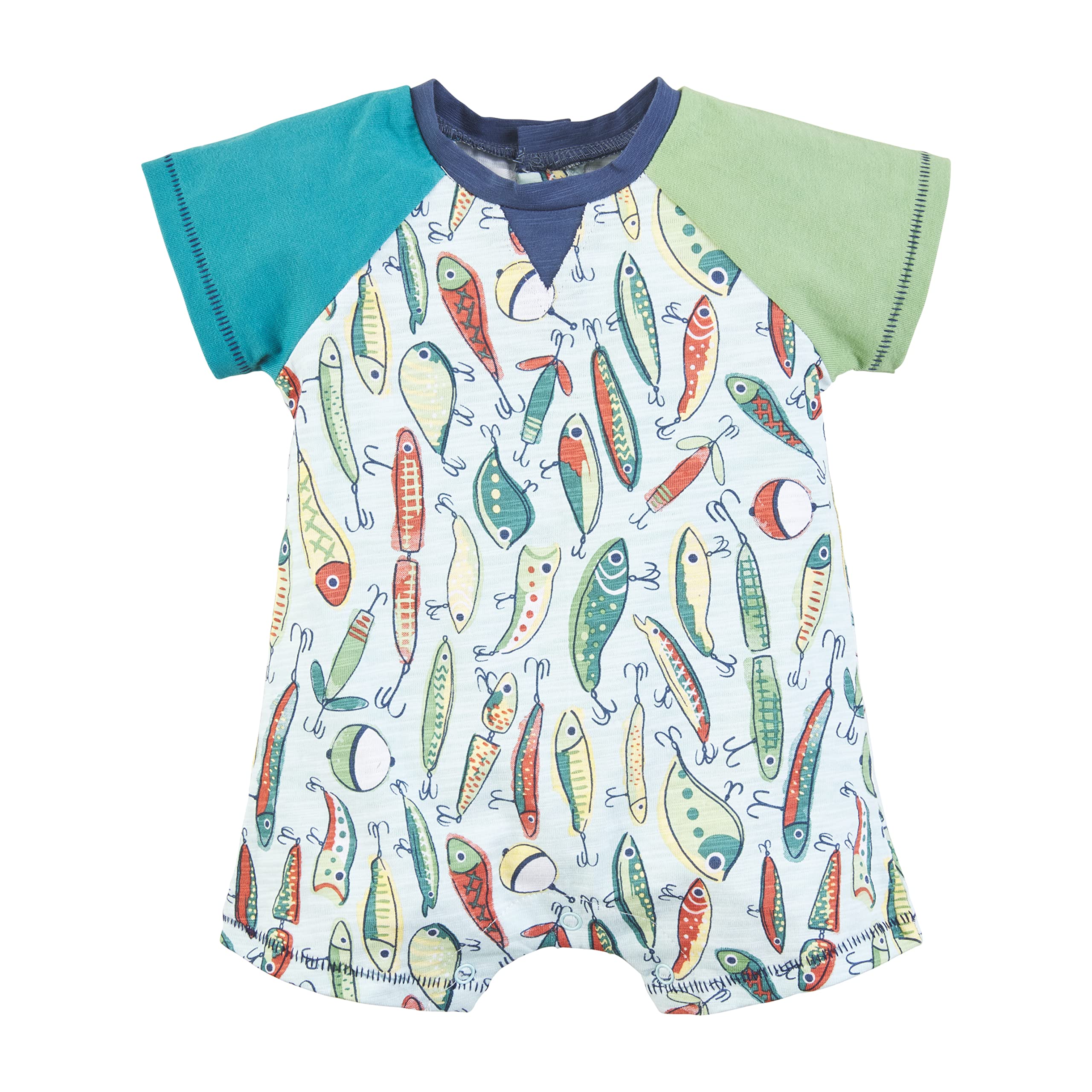 Mud Pie Baby Boys' Shortall Romper - Cute & Comfortable Outfit for Toddlers - Perfect for Playdates, Photos & Everyday Wear