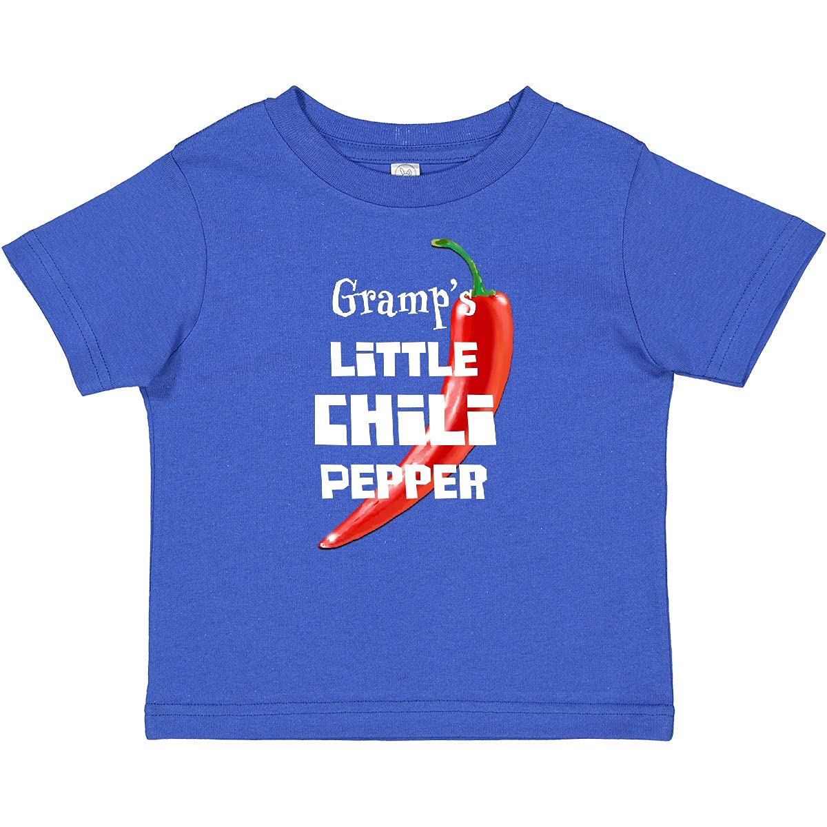 Inktastic Gramp's Little Chili Pepper Baby T-Shirt - Cute Infant Bodysuit for Grandparents Day, Family Photos & Special Occasions