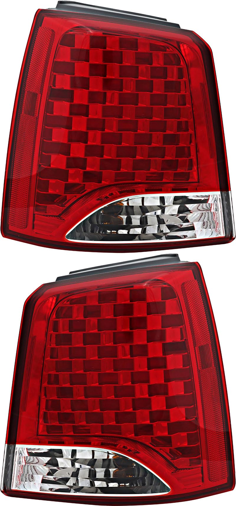 Kia Sorento Tail Lights Replacement Set - Driver & Passenger Side - Compatible with 2011 2012 2013 Models - LED Rear Lamps for Enhanced Visibility and Safety - Perfect for Night Driving and Bad Weather Conditions