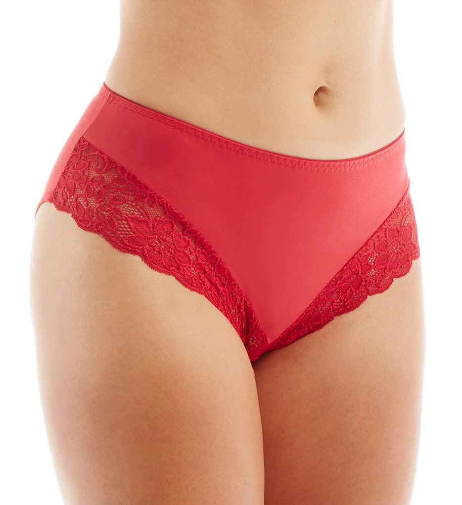 Elila Women's 3309 Comfortable Microfiber & Stretch Lace Underwear - Soft Breathable Panties for Everyday Wear & Special Occasions