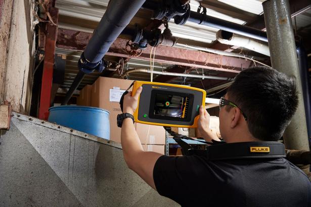Fluke ii915 Precision Acoustic Imager - Professional Ultrasonic Leak Detector for HVAC, Electrical & Mechanical Systems - Ideal for Industrial Maintenance & Energy Audits
