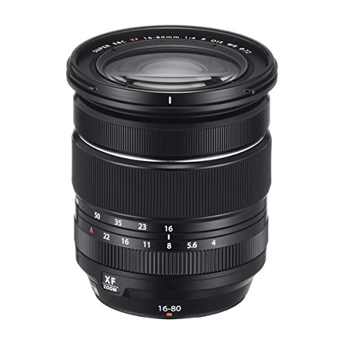 Fujifilm XF 16-80mm F4 R OIS WR Weather-Resistant Zoom Lens for X-Mount Cameras - Perfect for Travel, Landscape & Portrait Photography