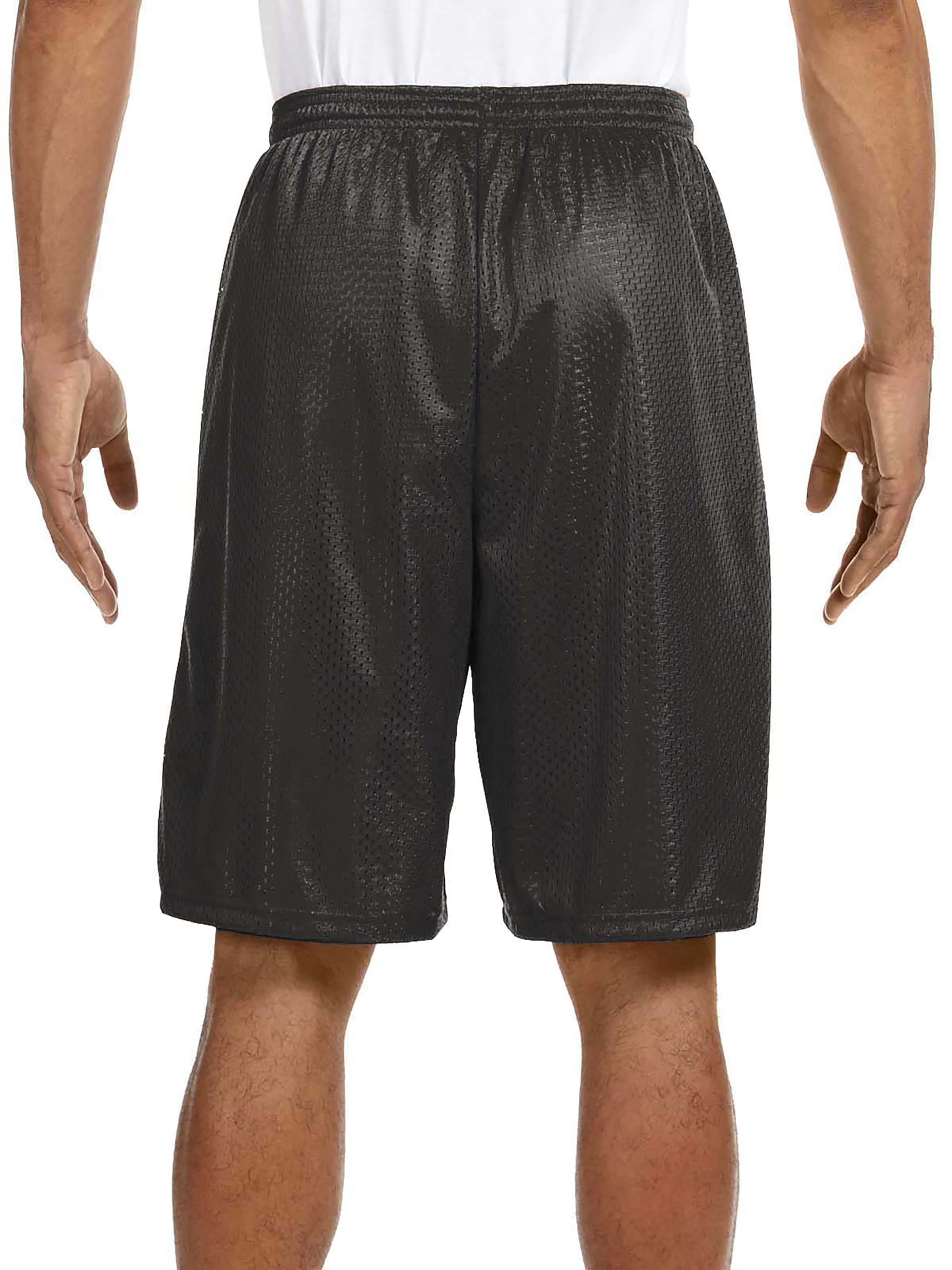 Men's Lightweight Mesh Basketball Jersey & Workout Shorts - Breathable Gym Clothes for Sports, Fitness & Casual Wear