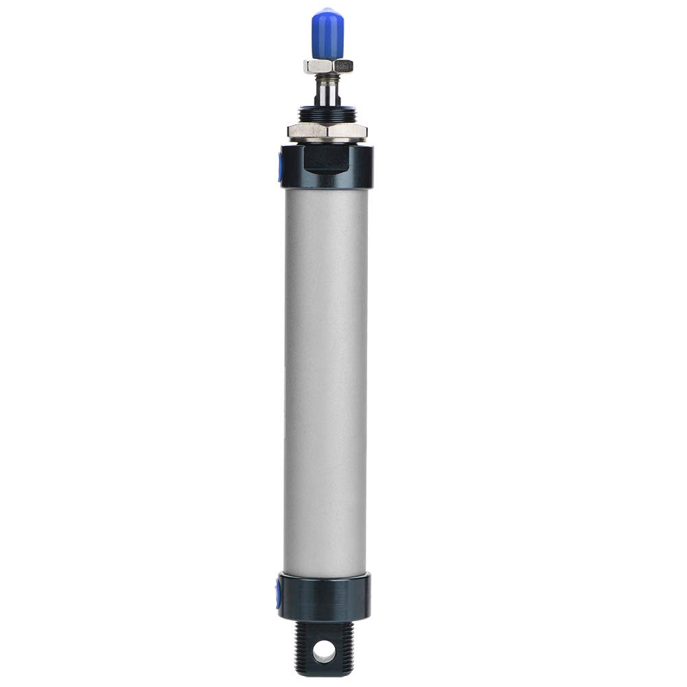 100mm Stroke Pneumatic Cylinder - Single Rod Air Cylinder for Industrial Automation & Machinery | High-Performance Air Actuator for Factory Equipment & Robotics