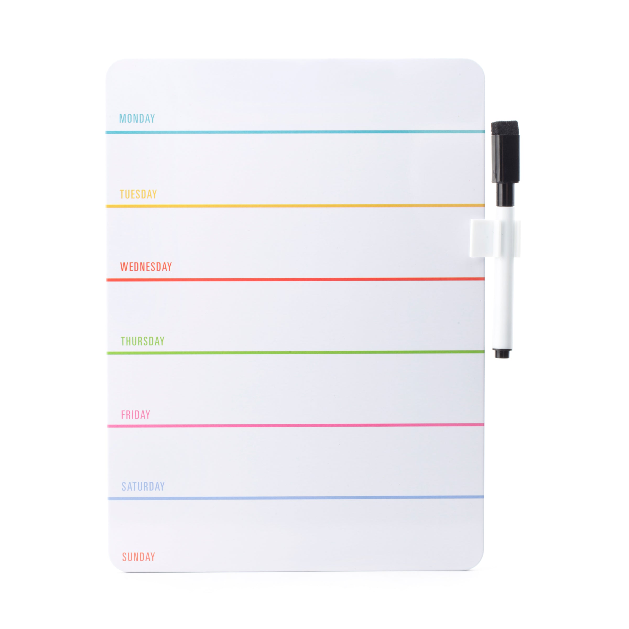 Weekly Dry Erase Board - Whiteboard Calendar Planner for Home & Office - Reusable Wall Calendar for Schedules, Reminders & To-Do Lists - Perfect for Kitchen, Classroom, or Workspace Organization