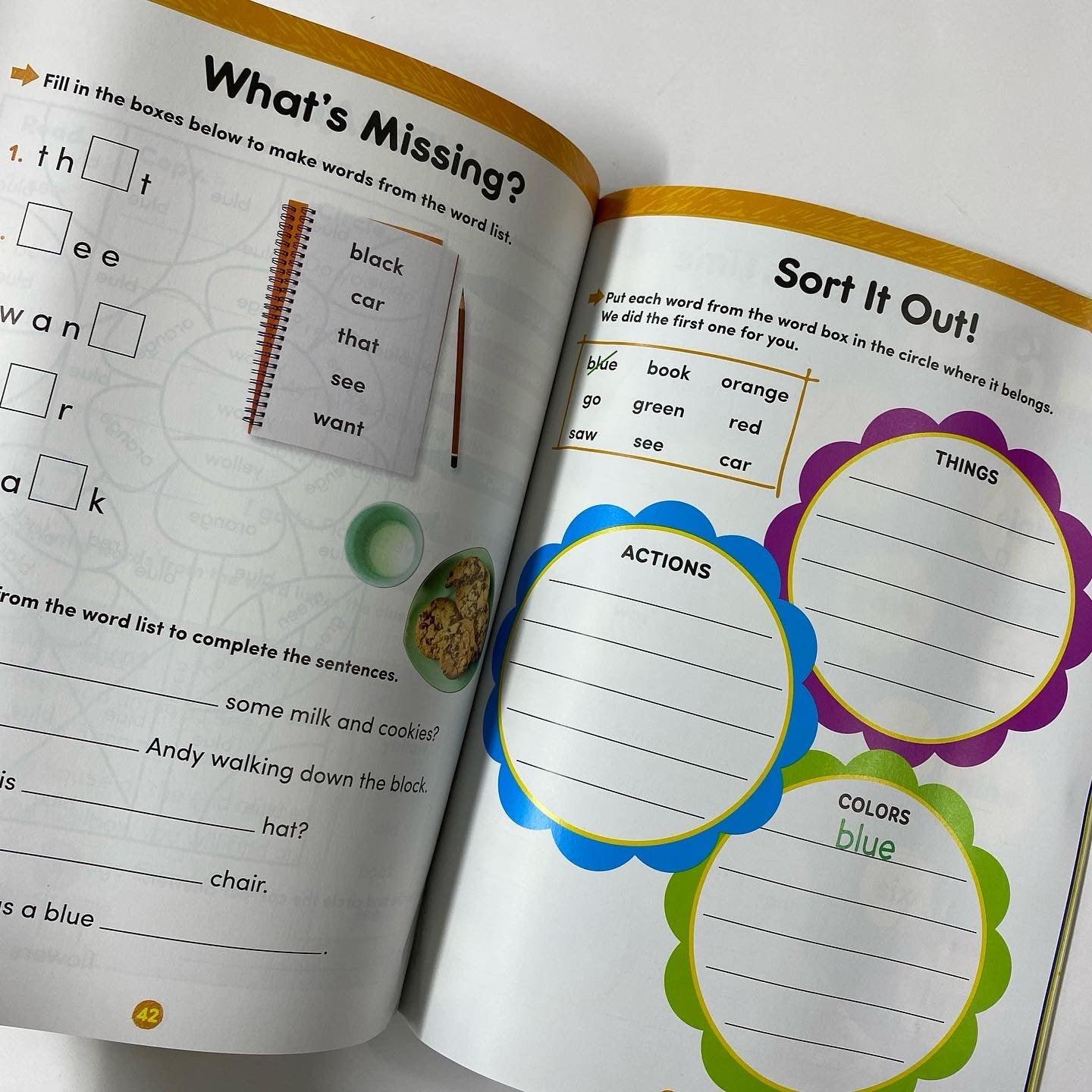100 Essential Sight Words for Kindergarten Kids to Learn - Perfect for Early Reading Practice at Home & School