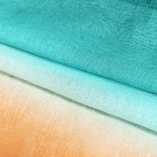 Orange and Turquoise