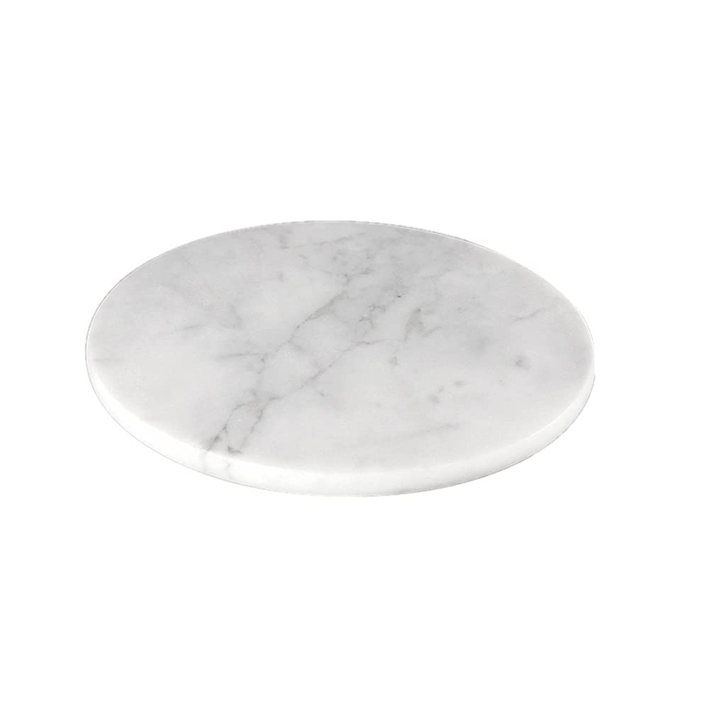 ZLMMY Marble Disc Tray - Elegant Storage for Cosmetics, Cakes & Fruits | Perfect for Hotels, Household & Kitchen Organization