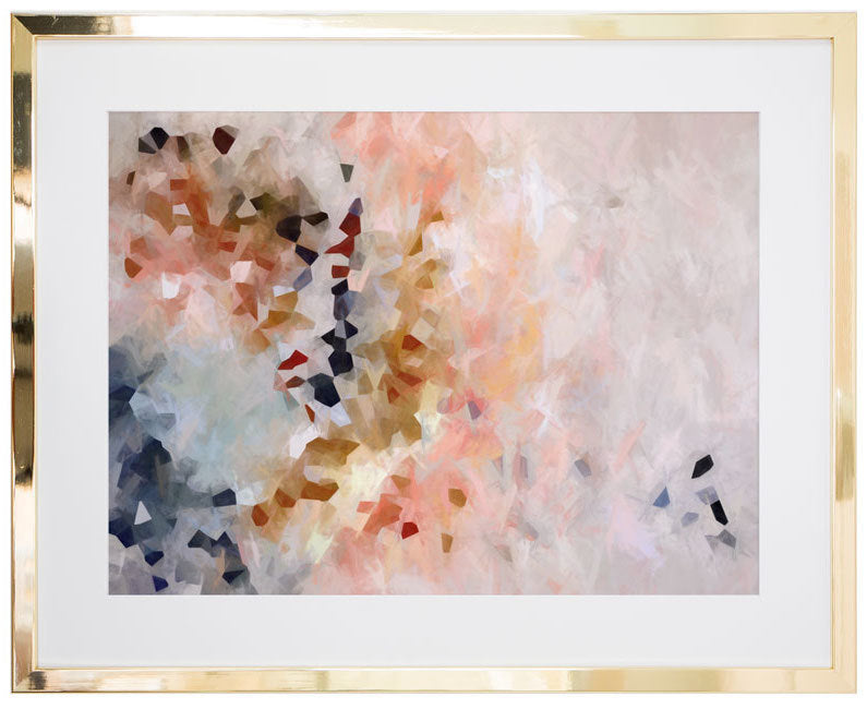 Diamond in the Rough Framed Wall Art Print - Elegant Home & Office Decor for Living Room, Bedroom or Gift