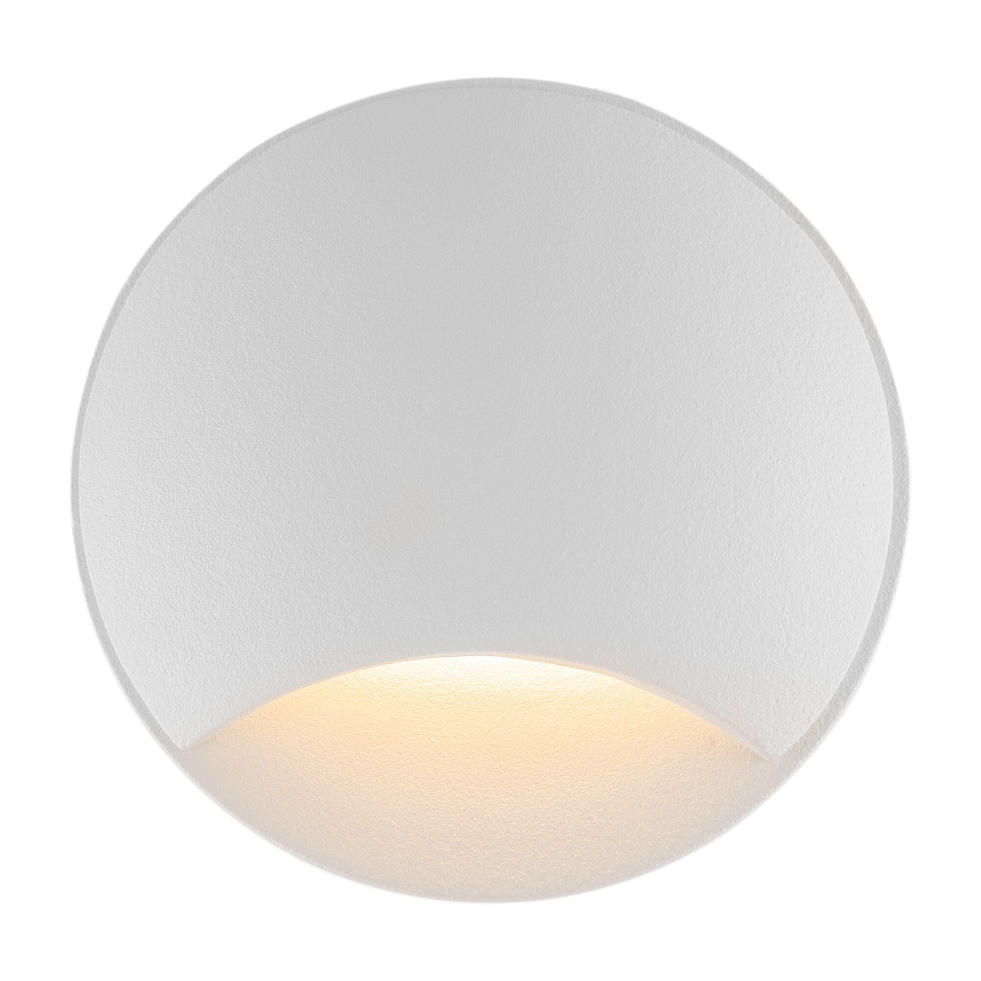 Recessed LED Wall Light - Black/White - Modern Dimmable Fixture for Living Room, Bedroom, and Hallway Lighting