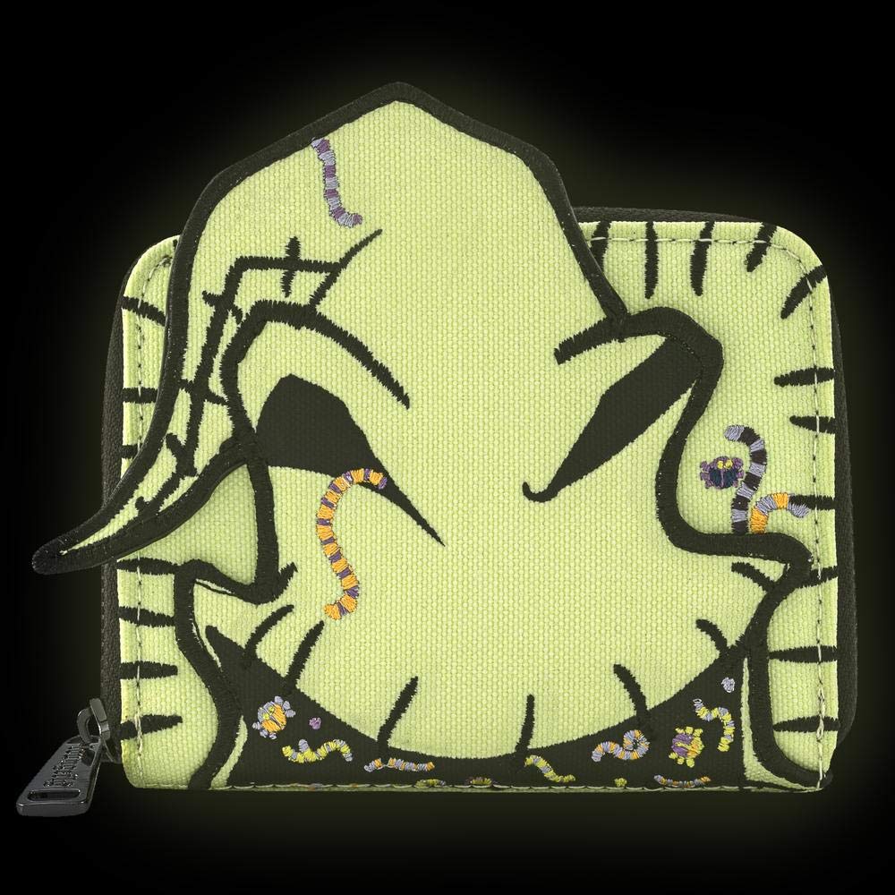 Loungefly Disney Nightmare Before Christmas Oogie Boogie Wallet - Official Licensed Crossbody Wallet for Women & Men | Perfect for Halloween, Cosplay, and Disney Fans
