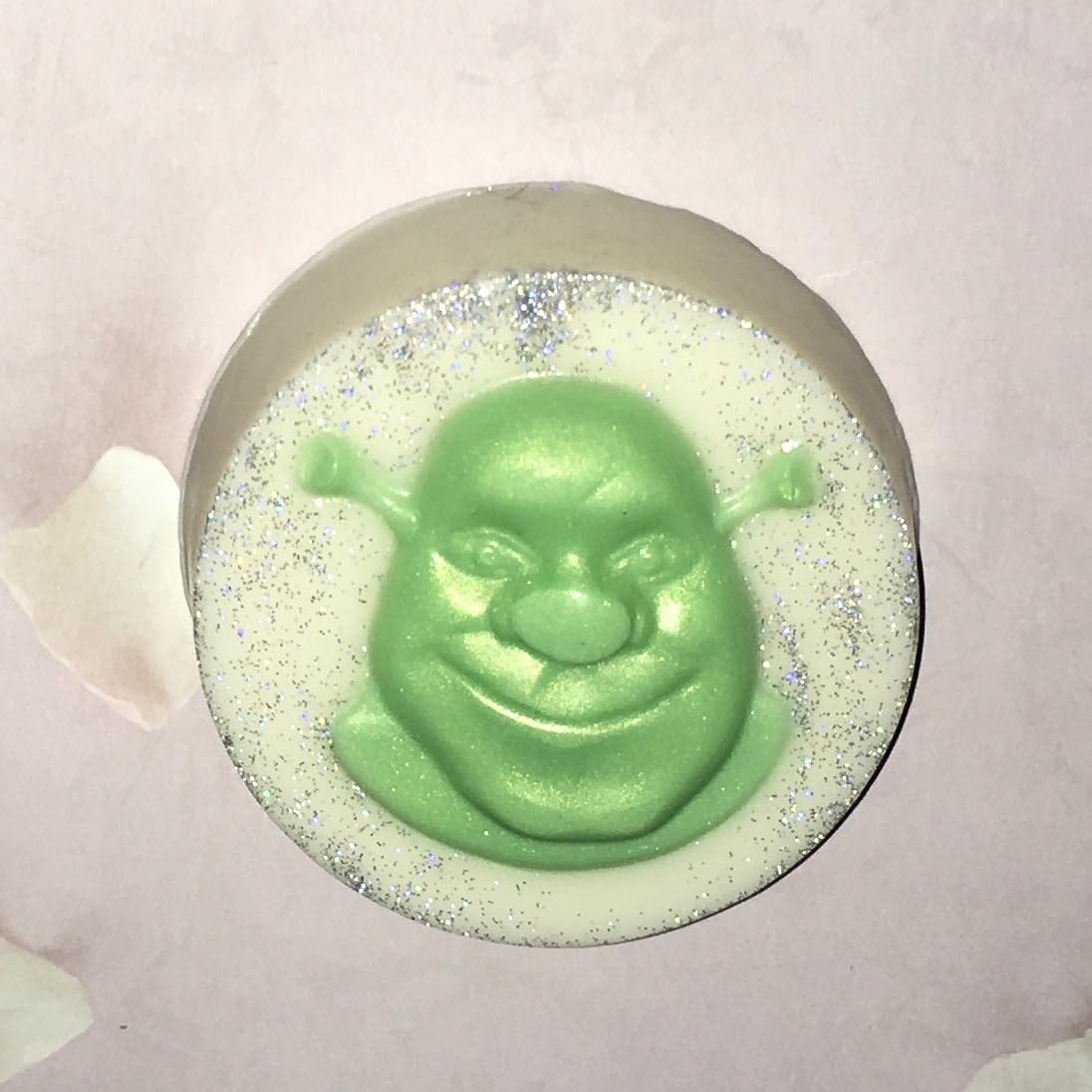 Shrek Themed Handmade Natural Soap for Kids - 100g, Paraben & SLS Free, Animal Shaped, Perfect Birthday & Party Return Gifts - Fun Bath Time for Children
