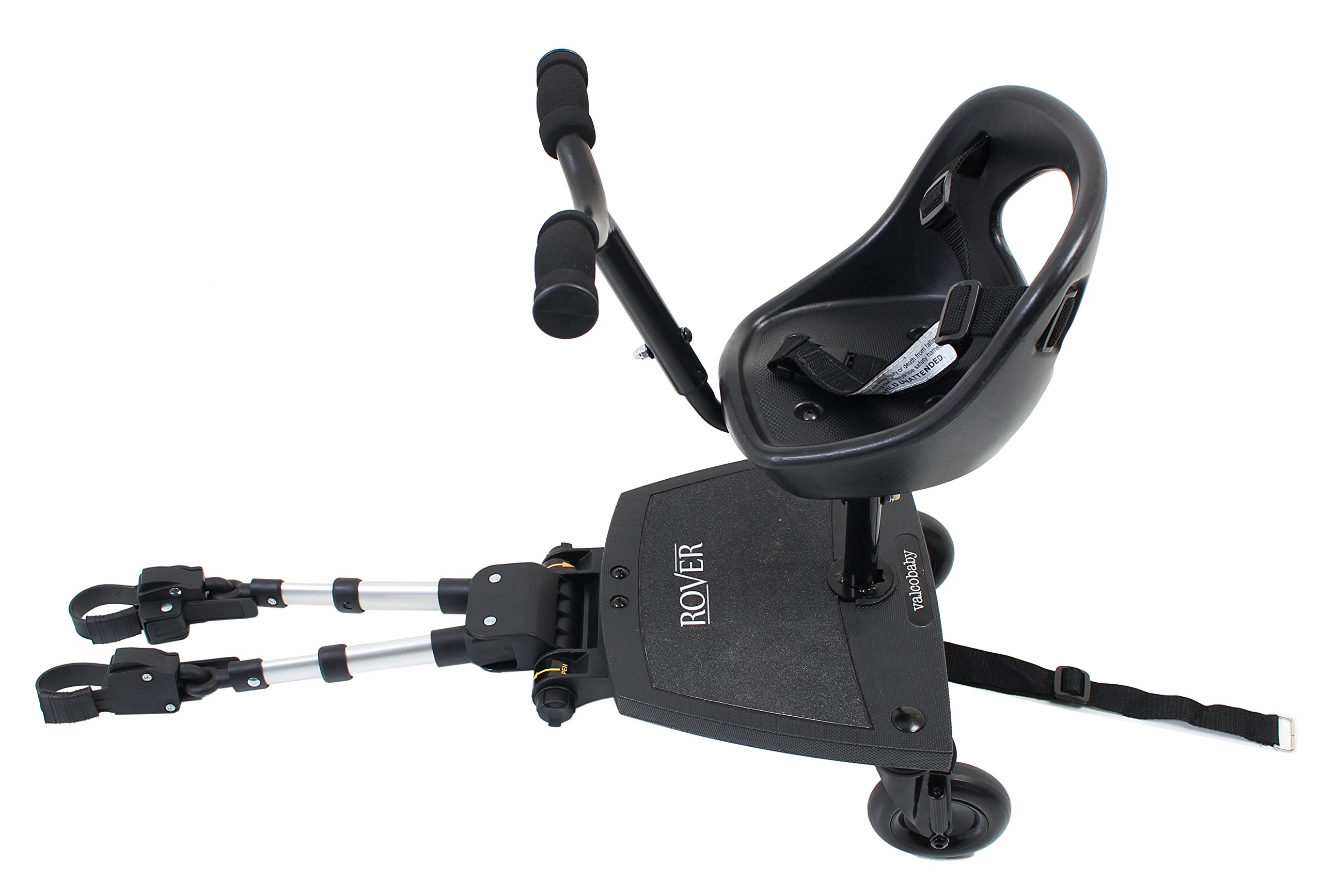Valco Baby Rover Rider Stroller Board - Universal Toddler Stroller Attachment with Seat Connector for Easy Travel | Perfect for Shopping, Walks & Family Outings