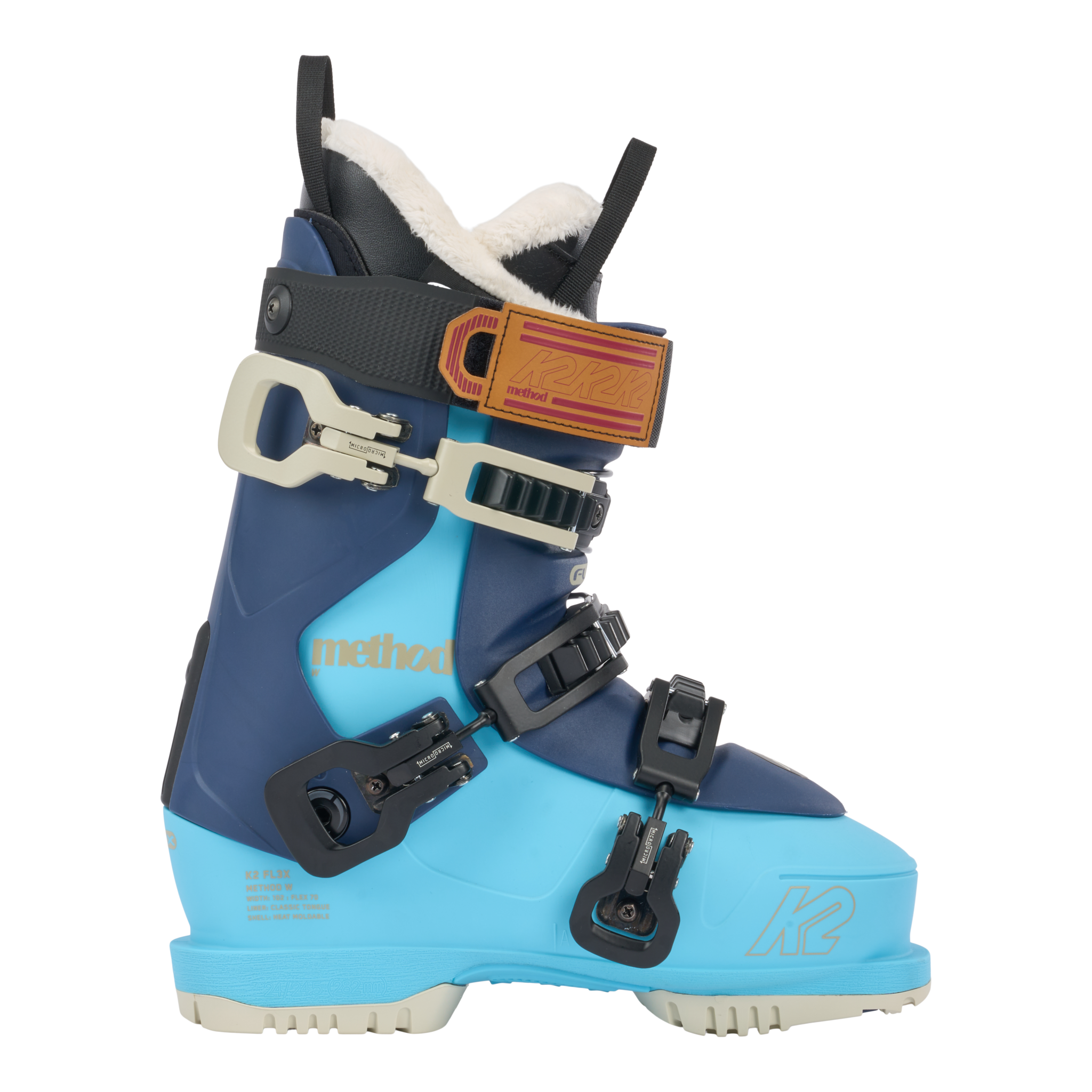 K2 2024 Method W Ski Boot - Women's All-Mountain Performance Ski Boots for Comfort & Control - Perfect for Alpine Skiing & Freeride Adventures